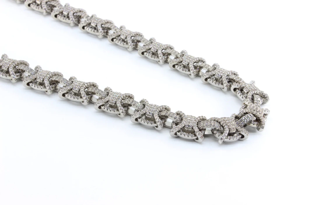 Moissanite Cuban Chain Thick Link Chains for Men